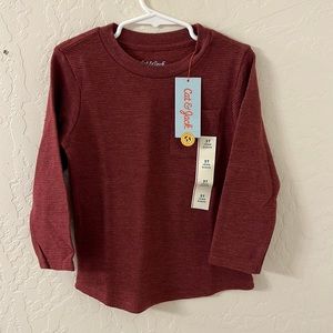 NWT Ribbed Long Sleeve Shirt